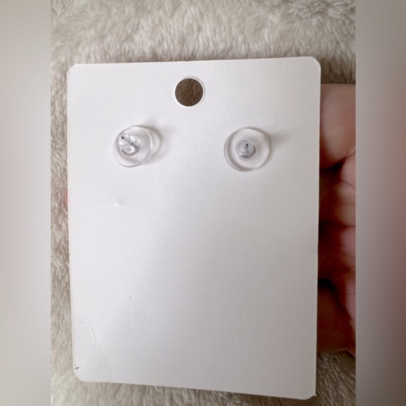 Fishbone Multicolored Rhinestone Earrings! - Picture 4 of 4